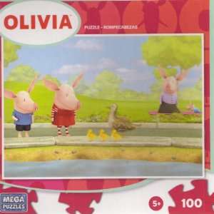  Olivia the Pig 100 Piece Puzzle Mega Puzzles Ducklings 