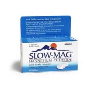  Slow Mag magnesium chloride with calcium tablets   60 ea 