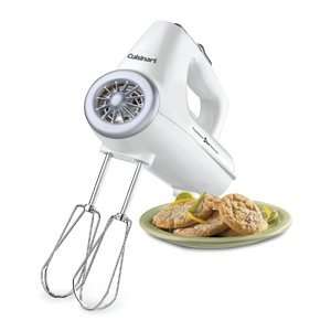  Cuisinart CHM 5 Electronic Hand Mixer 5 Speed, White 