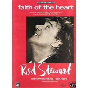  Sheet Music Rod Stewart Faith Of The Heart 79 Everything 