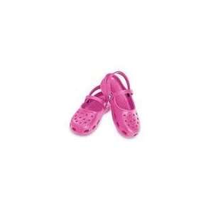  Womens Crocs Shoes in Mary Jane, Size 9, Fuchsia (Medium 