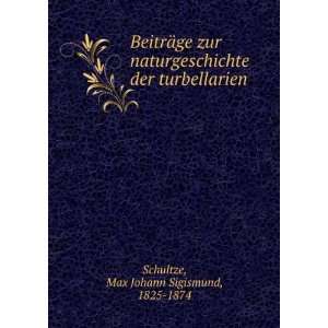   der turbellarien Max Johann Sigismund, 1825 1874 Schultze Books