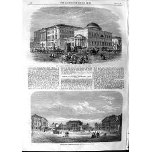  1863 PALACE CHRISTIANSBORG COPENHAGEN AMALIENBORG