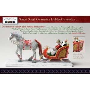  2011 Trail of Painted Ponies *Cowboy Christmas Centerpiece 