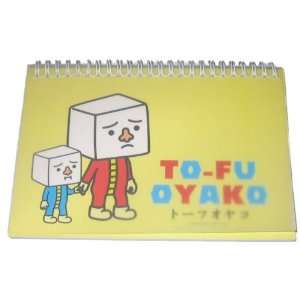    ToFu Oyako Large A 5 Notebook   Big White Face Toys & Games