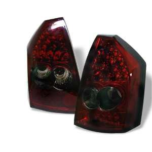 Chrysler 300C Led Taillights/ Tail Lights/ Lamps   Red Smoke 