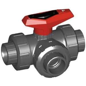   SYSTEMS 161543087 Ball Valve,2 Pc,2 In,PVC,Socket