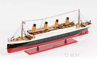 New Wood Titanic Cruise Ship Model Ocean Liner Boat 25  