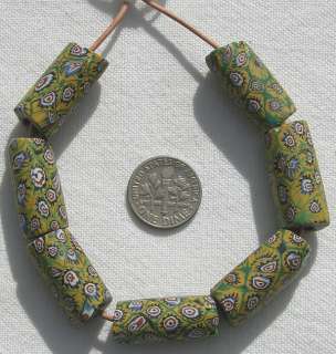 venetian composite millefiori beads african trade  