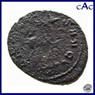 cAc Gallienus, AE Antoninianus, DIANAE CONS, stag, Rome mint  