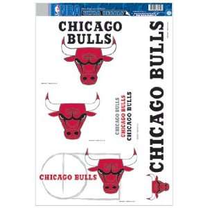  Chicago Bulls Static Cling Decal Sheet *SALE* Sports 
