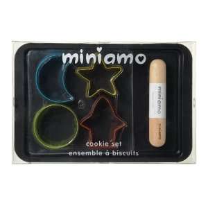  Miniamo, Brights Childrens Baking Tray Gift Set, 6 Piece 