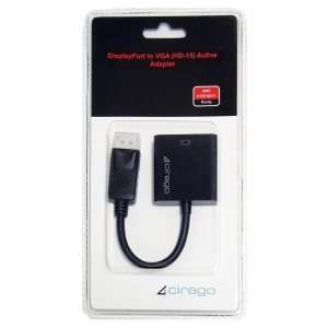  Cirago Video Cable. 4IN CIRAGO DPA1011 DISPLAYPORT TO VGA 