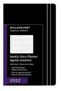  NOBLE  2012 Weekly Planner Horizontal  Pocket by Moleskine  Calendar