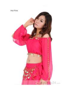 C9160006 Sexy Choli Belly Dance Blouse Top Sky Blue  