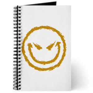  Journal (Diary) with Smiley Face Smirk on Cover 