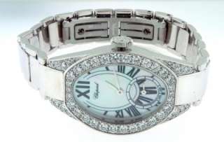New Ladies Chopard Classic 18K Gold MOP Diamond Watch  