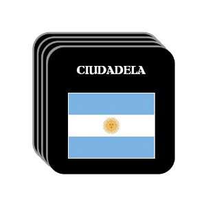  Argentina   CIUDADELA Set of 4 Mini Mousepad Coasters 