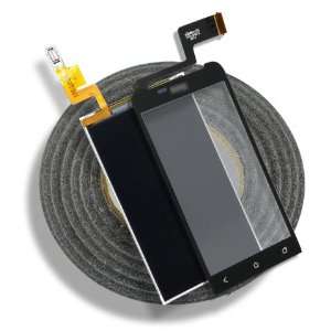  LCD Display Monitor+Touch Screen Digitizer Black Lens Flex Cable+3M 