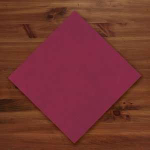  Hoffmaster 125050 16 x 16 Flat Pack Red Linen Like 