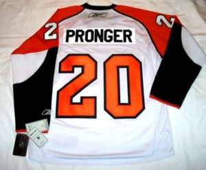 CHRIS PRONGER size XXL Philadelphia Flyers Reebok Premier Jersey 