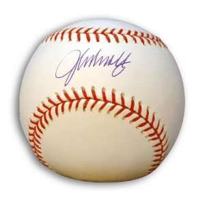  Autographed John Smoltz MLB Baseball
