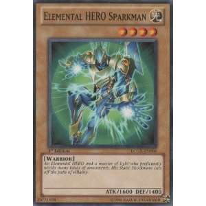  Yu Gi Oh   Elemental HERO Sparkman   Legendary Collection 