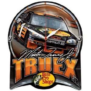  NASCAR Martin Truex Clock   High Definition Style