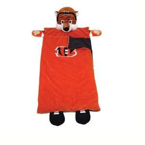   Bengals NFL Plush Team Mascot Sleeping Bag (72) 