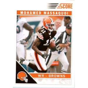  2011 Score Glossy #72 Mohamed Massaquoi   Cleveland Browns 