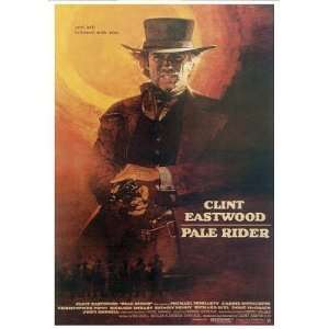  Pale Rider Clint Eastwood Movie Poster 23 1/2 X35 1/2 