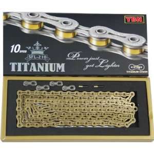   Titanium Chain for Shimano Sram Campagnolo 10 SPEED