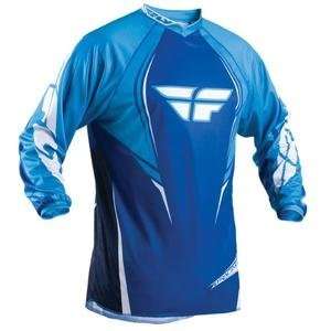  Fly Racing Youth F 16 Jersey   2009   Youth Large/Blue/Sky 