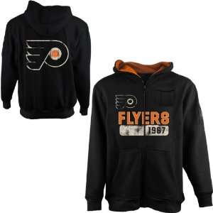  Old Time Sports Philadelphia Flyers Gunner Full Zip Hooded 