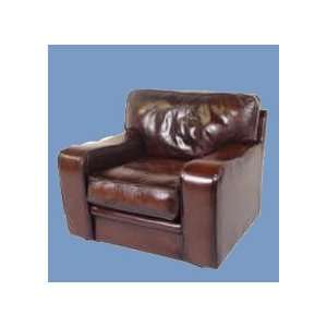  Milan Style Leather Club Chair
