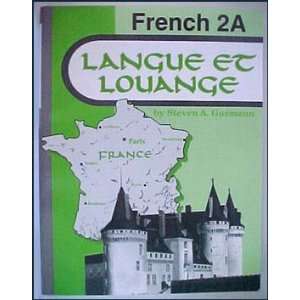 Langue et Louange French 2A Steven A Guemann  Books