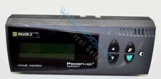 Square D PowerLogic Circuit Monitor Display CMDLC 12V  