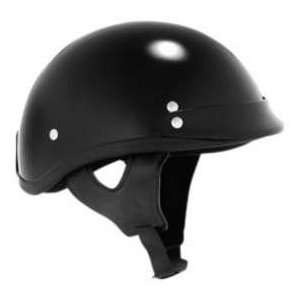  Skid Lid Helmets SL TRADITIONAL BLACK XL MOTORCYCLE 
