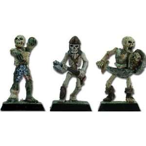  Fenryll Miniatures Skeletons & Mummy (3) Toys & Games