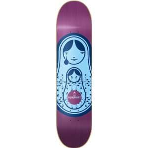   Matryoshka Deck 7.75 Purple Blue Skateboard Decks