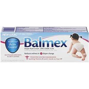  Balmex Diaper Rash Cream 2 Oz (Pack of 2) Health 