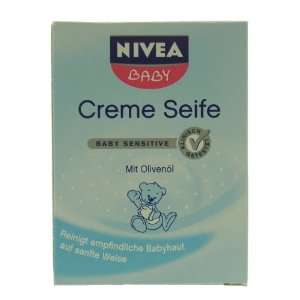   Nivea Baby Cream Soap with Olive Oil   8 Bars