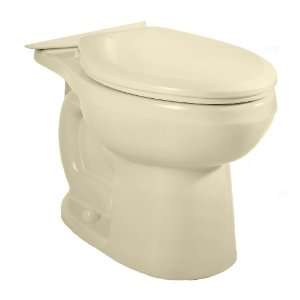   H2Option Siphonic Dual Flush Elongated Toilet Bowl, Bone (Bowl Only