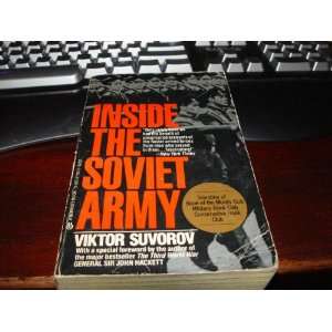  Inside the Soviet Army Viktor Suvorov Books
