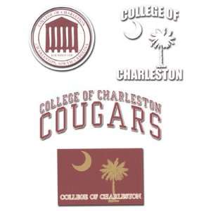    Charleston Cougars Decal Cofc Cougars Arched