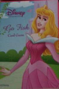 Disney Mini Playing Cards ~ Princess~ Lot of 4~ Old Maid,Go Fish,Crazy 