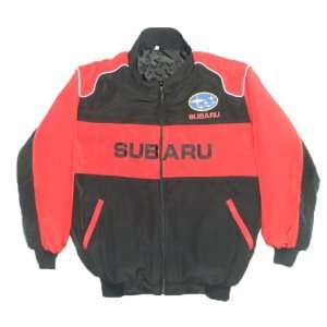 Subaru Racing Jacket Black and Red