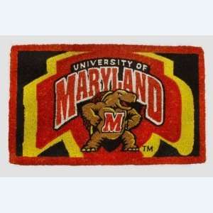    Maryland Terps NCAA Bleached Welcome Mat (18x30 