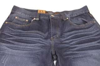 Mens City Ink Jean Shorts Clawed Wrinkled Stitch SZ 32  