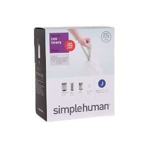  simplehuman 30 40L Code J Can Liners   50 Pack